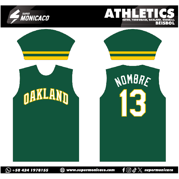 OAKLAND ATHLETICS RETRO 2